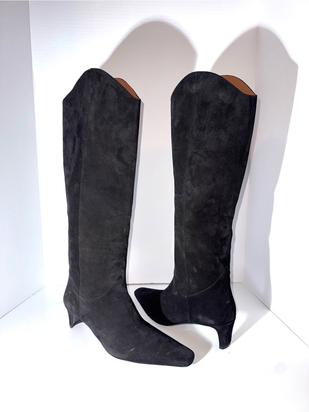 Staud Western Wally Suede Boot
